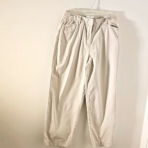 Talbots Cream Chinos for Effortless Style. Womens Size 10.‎
